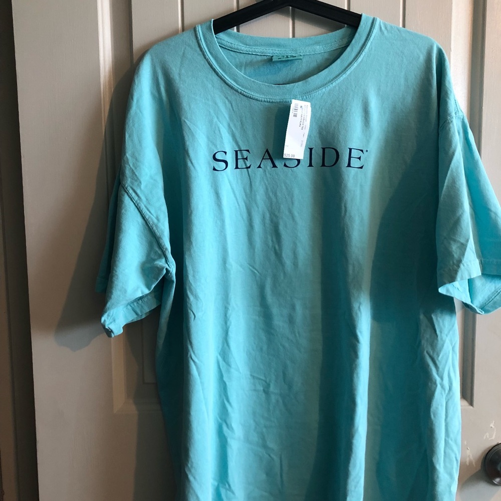 SEASIDE SHIRT MINT/NAVY